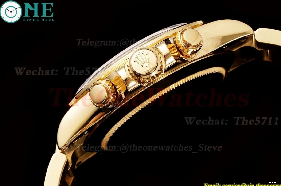 White KING 116508 40mm Daytona Stk YG YG SA4130 0112